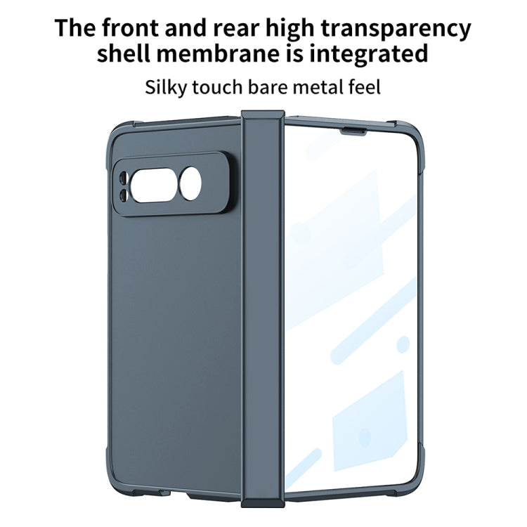 For Google Pixel Fold GKK Skin Feel Airbag Hinge Shockproof Phone Case(Black) - Google Cases by GKK | Online Shopping South Africa | PMC Jewellery