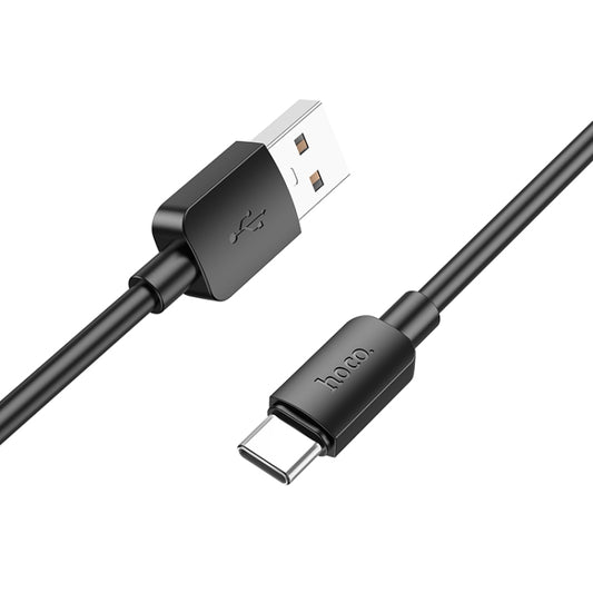 hoco X96 Hyper 1m 27W USB to USB-C / Type-C Charging Data Cable(Black) - USB-C & Type-C Cable by hoco | Online Shopping South Africa | PMC Jewellery