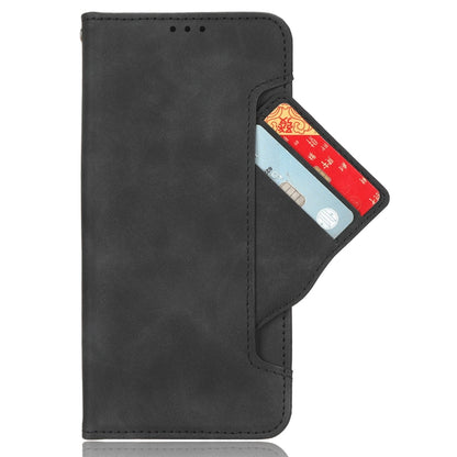 For ZTE Blade L220 Skin Feel Calf Texture Card Slots Leather Phone Case(Black) - ZTE Cases by PMC Jewellery | Online Shopping South Africa | PMC Jewellery