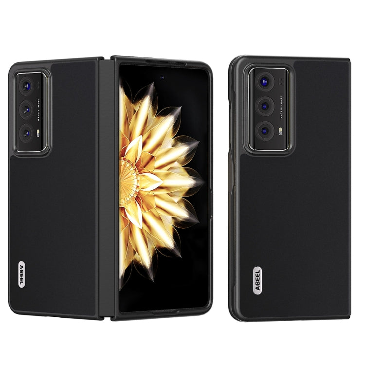 For Honor Magic V2 ABEEL Genuine Silky Soft Black Edge Phone Case(Black) - free shipping - PMC TechLife - Order now!