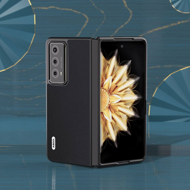 For Honor Magic V2 ABEEL Genuine Silky Soft Black Edge Phone Case(Black) - free shipping - PMC TechLife - Order now!