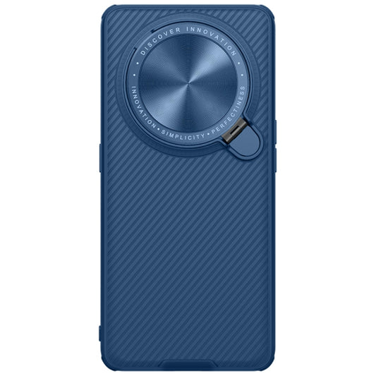 For OPPO Find X6 Pro NILLKIN Black Mirror Prop CD Texture Mirror Phone Case(Blue) - OPPO Cases by NILLKIN | Online Shopping South Africa | PMC Jewellery