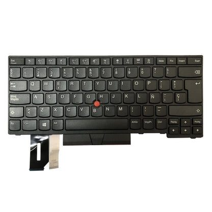 For Lenovo ThinkPad E480 / E495 / L480 Spanish Version Backlight Laptop Keyboard - Lenovo Spare Parts by PMC Jewellery | Online Shopping South Africa | PMC Jewellery