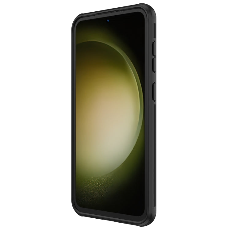 For Samsung Galaxy S23 FE NILLKIN Black Mirror Pro Series Camshield PC Phone Case(Black) - free shipping - PMC TechLife - Order now!