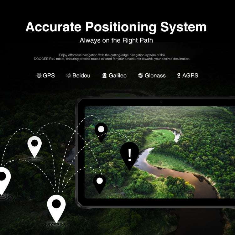 [HK Warehouse] DOOGEE R10 4G Rugged Tablet, 10.4 inch 8GB+128GB Android 13 MT8781 Octa Core Support Dual SIM, Global Version with Google Play, EU Plug(Silver) - Other by DOOGEE | Online Shopping South Africa | PMC Jewellery