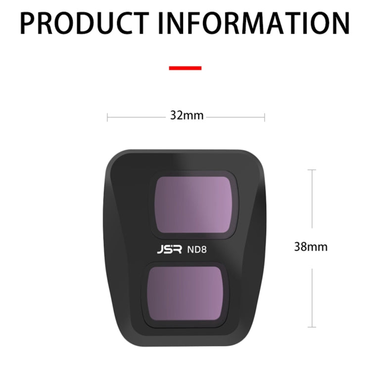 For DJI Air 3 JSR KB Series Drone Lens Filter, Filter:3 in 1 - Mavic Lens Filter by JSR | Online Shopping South Africa | PMC Jewellery