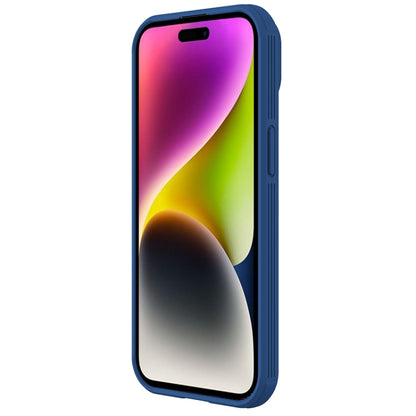 For iPhone 15 NILLKIN CamShield Pro PC Phone Case(Blue) - iPhone 15 Cases by NILLKIN | Online Shopping South Africa | PMC Jewellery