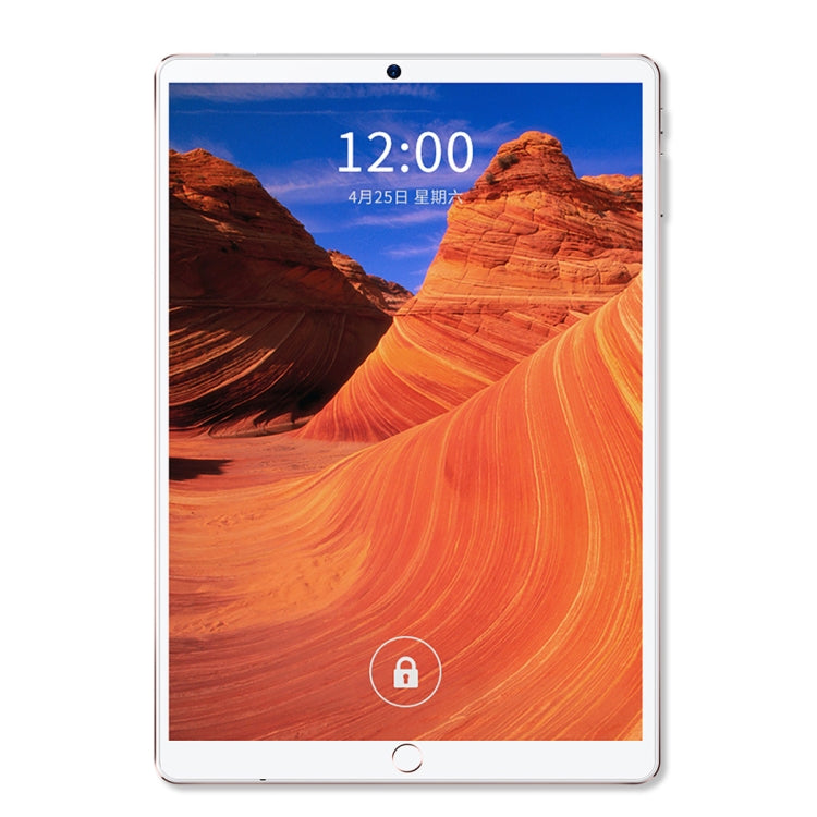 BDF P10 3G Phone Call Tablet PC 10.1 inch, 2GB+32GB, Android 9.0 MTK6735 Quad Core, Support Dual SIM, EU Plug(Gold) - BDF by BDF | Online Shopping South Africa | PMC Jewellery