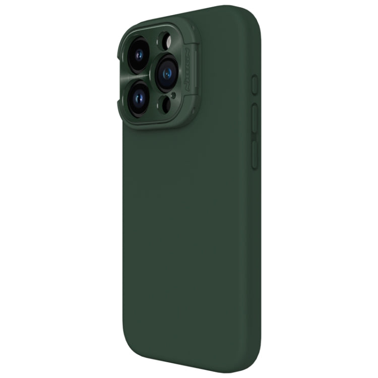 For iPhone 15 Pro Max NILLKIN Lens Wing Magsafe Magnetic Phone Case(Green) - free shipping - PMC TechLife - Order now!