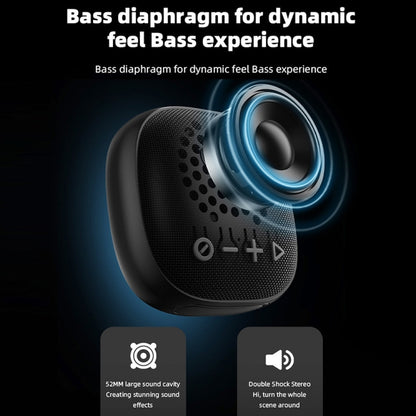 T&G TG-813 2 in 1 TWS Bluetooth Speaker Earphone with Charging Box(Black) - Mini Speaker by T&G | Online Shopping South Africa | PMC Jewellery
