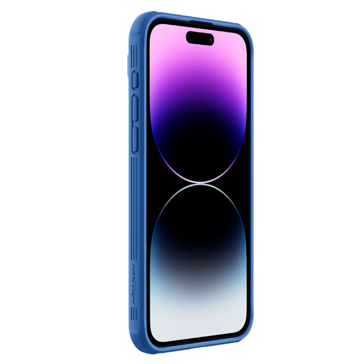 For iPhone 15 Pro Max NILLKIN CamShield Pro Magnetic Magsafe Phone Case(Blue) - free shipping - PMC TechLife - Order now!