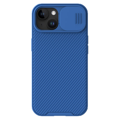 For iPhone 15 Plus NILLKIN CamShield Pro Magnetic Magsafe Phone Case(Blue) - iPhone 15 Plus Cases by NILLKIN | Online Shopping South Africa | PMC Jewellery
