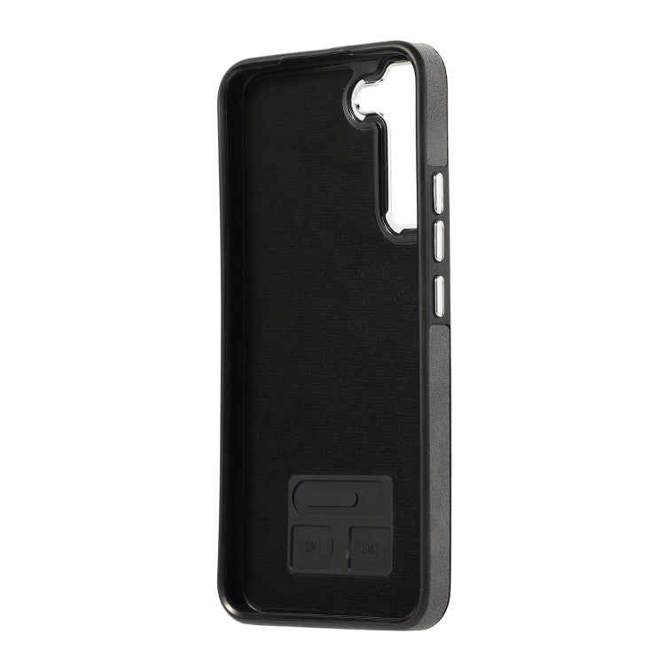For Samsung Galaxy S23+ 5G Side Leather Magsafe Phone Case(Gray) - Galaxy S23+ 5G Cases by PMC TechLife | Online Shopping South Africa | PMC TechLife | Buy Now Pay Later Mobicred
