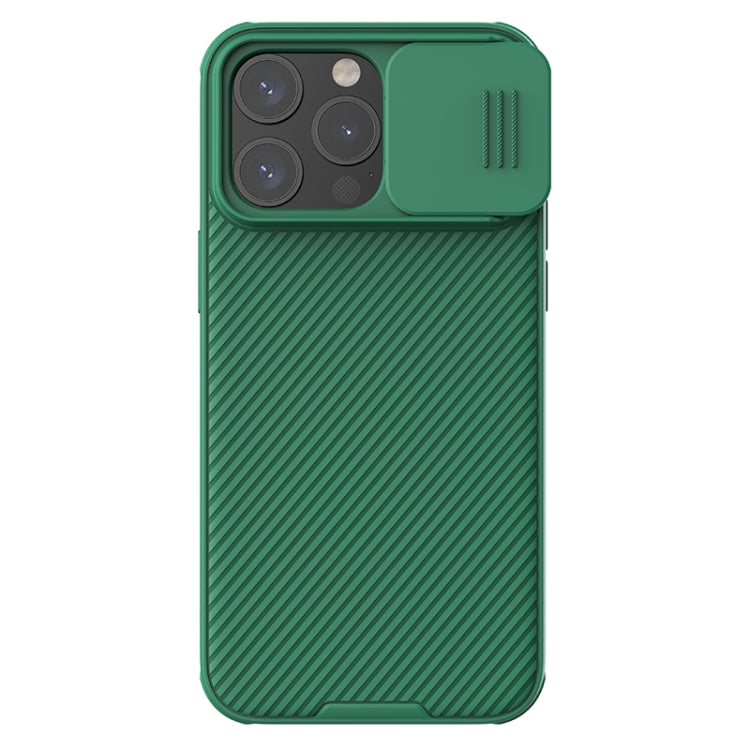 For iPhone 15 Pro NILLKIN CamShield Pro Magnetic Magsafe Phone Case(Green) - iPhone 15 Pro Cases by NILLKIN | Online Shopping South Africa | PMC TechLife | Buy Now Pay Later Mobicred