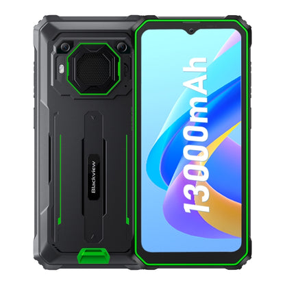 [HK Warehouse] Blackview BV6200 Pro, 4GB+128GB, IP68/IP69K/MIL-STD-810H, 6.56 inch Android 13 MediaTek Helio P35 Octa Core, Network: 4G, OTG(Green) - Blackview by Blackview | Online Shopping South Africa | PMC Jewellery