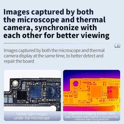 Mega-Idea Super IR Cam Mini S Microscope Infrared Thermal Imaging Camera for Motherboard Detected - Microscope Magnifier Series by QIANLI | Online Shopping South Africa | PMC Jewellery