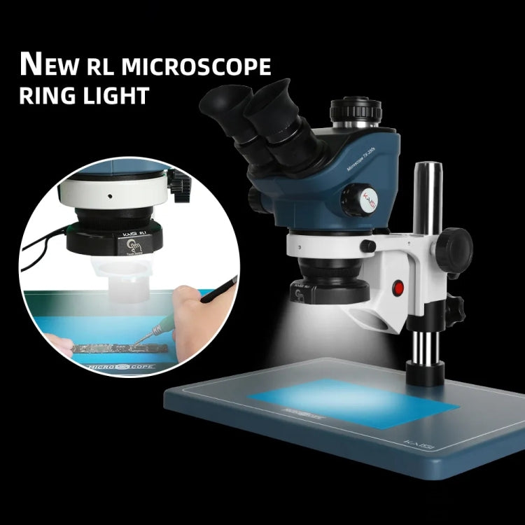 Kaisi RL1 28 Lamp Beads USB Interface Adjustable Brightness Microscope LED Ring Light - Microscope Magnifier Series by Kaisi | Online Shopping South Africa | PMC Jewellery