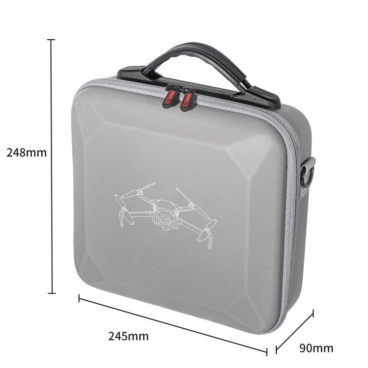 For DJI Mini 4 Pro / N2 STARTRC Shoulder Storage Bag PU Handbag(Grey) - free shipping - PMC TechLife - Order now!