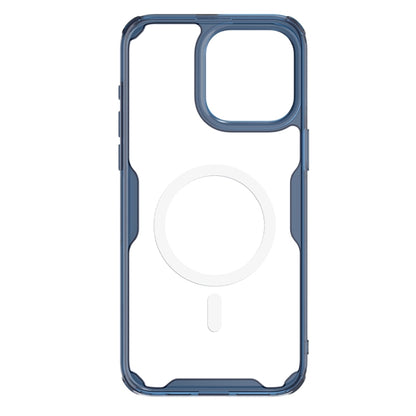 For iPhone 15 Pro NILLKIN Ultra Clear Magsafe PC + TPU Phone Case(Blue) - iPhone 15 Pro Cases by NILLKIN | Online Shopping South Africa | PMC Jewellery