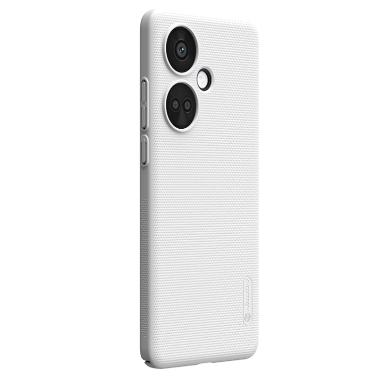 For OnePlus Nord CE3 5G NILLKIN Frosted PC Phone Case(White) - OnePlus Cases by NILLKIN | Online Shopping South Africa | PMC Jewellery