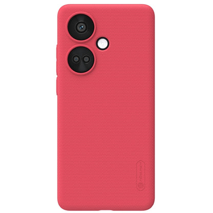 For OPPO K11 NILLKIN Frosted PC Phone Case(Red) - OPPO Cases by NILLKIN | Online Shopping South Africa | PMC Jewellery | Buy Now Pay Later Mobicred