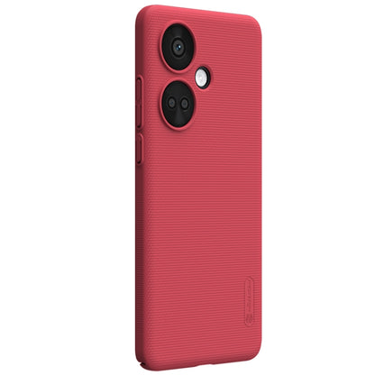 For OPPO K11 NILLKIN Frosted PC Phone Case(Red) - OPPO Cases by NILLKIN | Online Shopping South Africa | PMC Jewellery | Buy Now Pay Later Mobicred