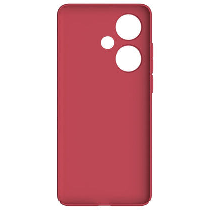 For OPPO K11 NILLKIN Frosted PC Phone Case(Red) - OPPO Cases by NILLKIN | Online Shopping South Africa | PMC Jewellery | Buy Now Pay Later Mobicred