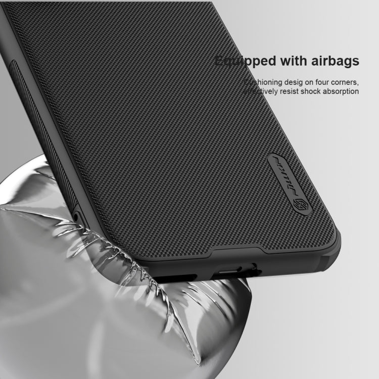 For Huawei P70 Pro NILLKIN Frosted Shield Pro Magnetic Magsafe Phone Case(Black) - Huawei Cases by NILLKIN | Online Shopping South Africa | PMC Jewellery