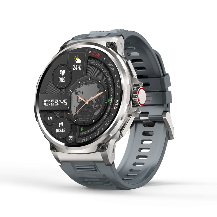 V69 IP68 BT5.0 1.85inch Smart Watch Support Voice Call / Sleep Detection(Silver) - free shipping - PMC TechLife - Order now!