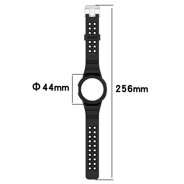 For Google Pixel Watch 2 Integrated Fully Enclosed Silicone Watch Band(White) - Watch Bands by PMC TechLife | Online Shopping South Africa | PMC TechLife