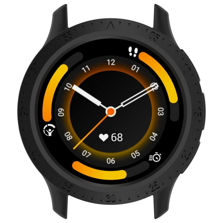 Compatible with Garmin Venu 3S Half Pack Hollow TPU Armor Watch Protective Case(Black) - free shipping - PMC TechLife - Order now!