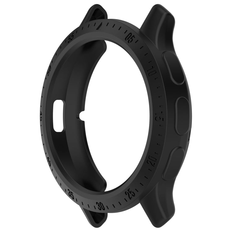 For Garmin Venu 3 Half Pack Hollow TPU Armor Watch Protective Case(Black) - Watch Cases by PMC TechLife | Online Shopping South Africa | PMC TechLife