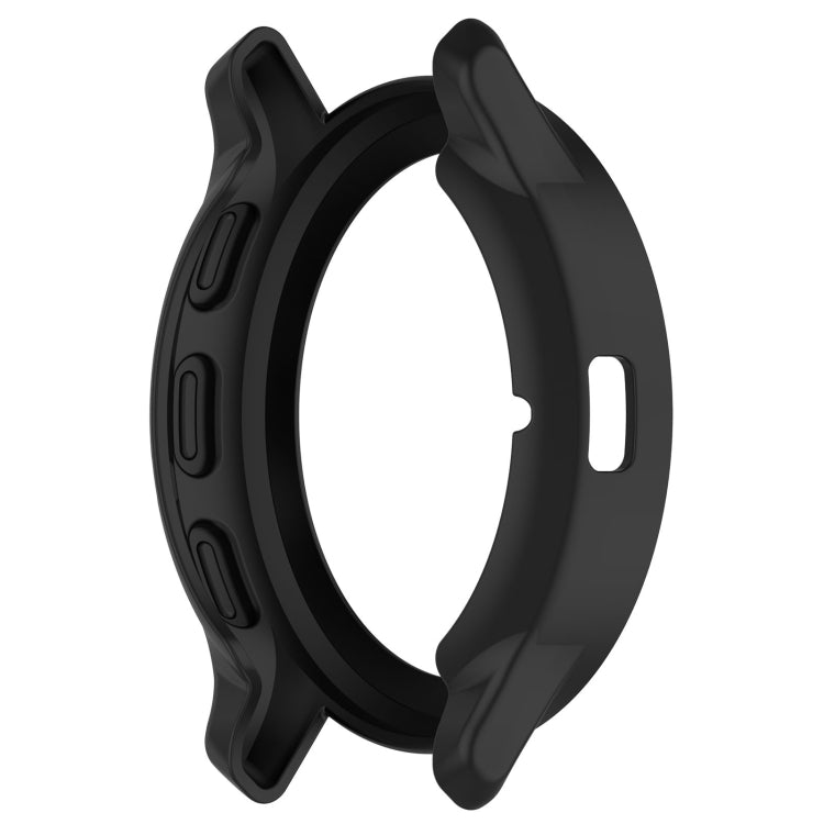 For Garmin Venu 3 Half Pack Hollow TPU Armor Watch Protective Case(Black) - Watch Cases by PMC TechLife | Online Shopping South Africa | PMC TechLife