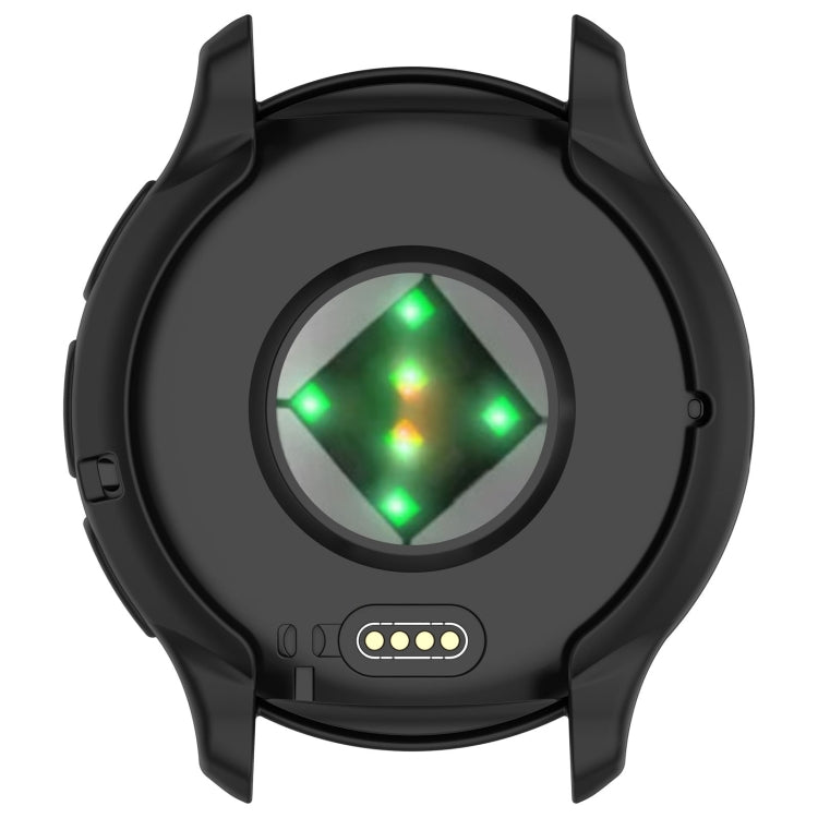 For Garmin Venu 3 Half Pack Hollow TPU Armor Watch Protective Case(Black) - Watch Cases by PMC TechLife | Online Shopping South Africa | PMC TechLife
