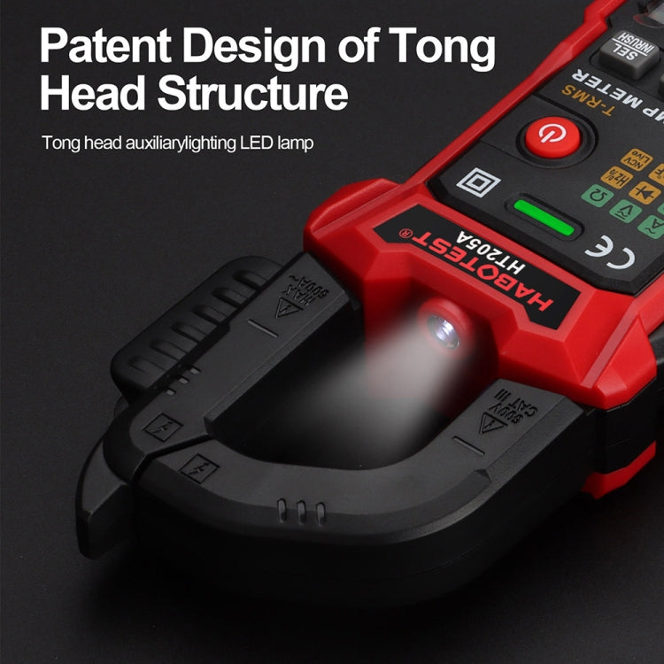 HABOTEST HT205A Multifunctional Intelligent Burn-proof Clamp Multimeter - free shipping - PMC TechLife - Order now!