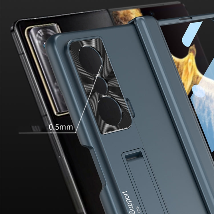 For Honor Magic VS GKK Integrated Magnetic Folding Hinge All-inclusive Phone Case(Gold) - Honor Cases by GKK | Online Shopping South Africa | PMC TechLife | Buy Now Pay Later Mobicred