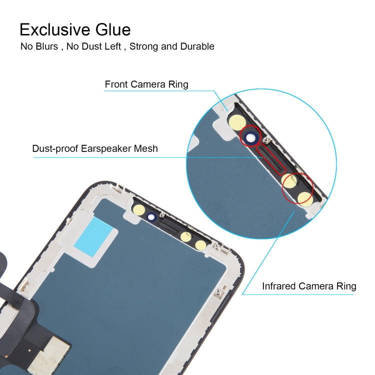 For iPhone X in-cell LCD Screen with Digitizer Full Assembly - LCD Related Parts by PMC Jewellery | Online Shopping South Africa | PMC Jewellery