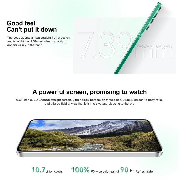 HUAWEI nova 11 SE, 512GB, Screen Fingerprint Identification, 6.67 inch HarmonyOS 4.0 Qualcomm Snapdragon 680 Octa Core, Network: 4G, NFC, OTG, Not Support Google Play(Green) - free shipping - PMC TechLife - Order now!