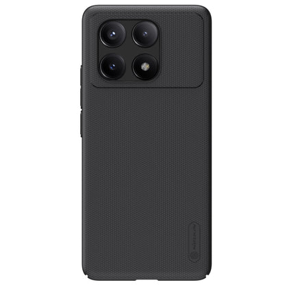 For Xiaomi Redmi K70E / Poco X6 Pro 5G NILLKIN Frosted PC Phone Case(Black) - K70E Cases by NILLKIN | Online Shopping South Africa | PMC Jewellery