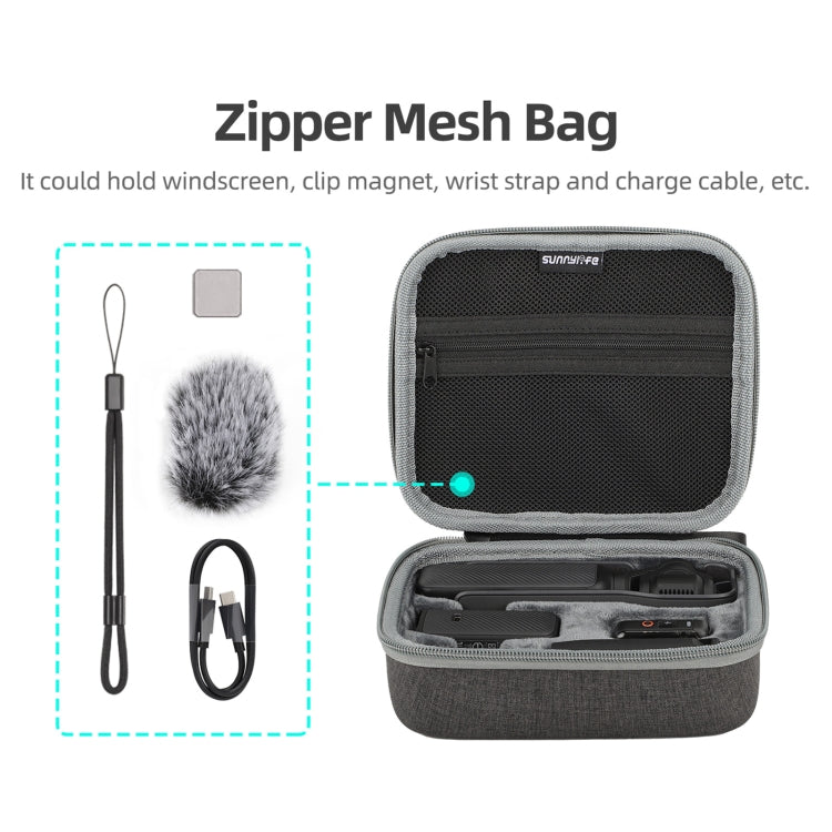 For DJI Osmo Pocket 3 Sunnylife Storage Case Box Full Set Bag - Case & Bags by Sunnylife | Online Shopping South Africa | PMC TechLife | Buy Now Pay Later Mobicred