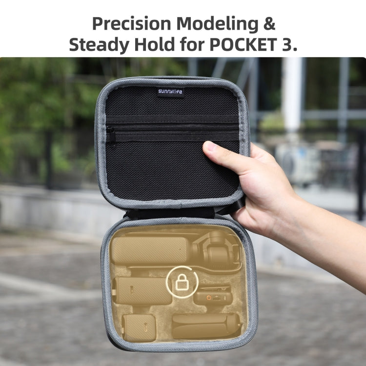 For DJI Osmo Pocket 3 Sunnylife Storage Case Box Full Set Bag - Case & Bags by Sunnylife | Online Shopping South Africa | PMC TechLife | Buy Now Pay Later Mobicred