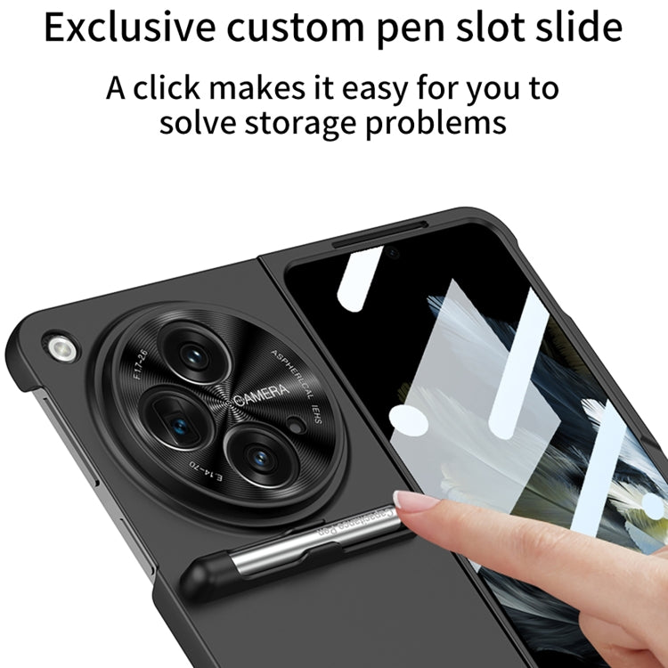 For OPPO Find N3 / OnePlus Open GKK Ultra-thin Full Coverage Phone Flip Case with Pen(Black) - free shipping - PMC TechLife - Order now!