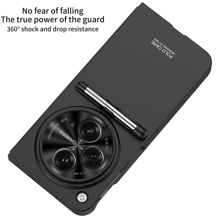 For OPPO Find N3 / OnePlus Open GKK Ultra-thin Full Coverage Phone Flip Case with Pen(Black) - free shipping - PMC TechLife - Order now!
