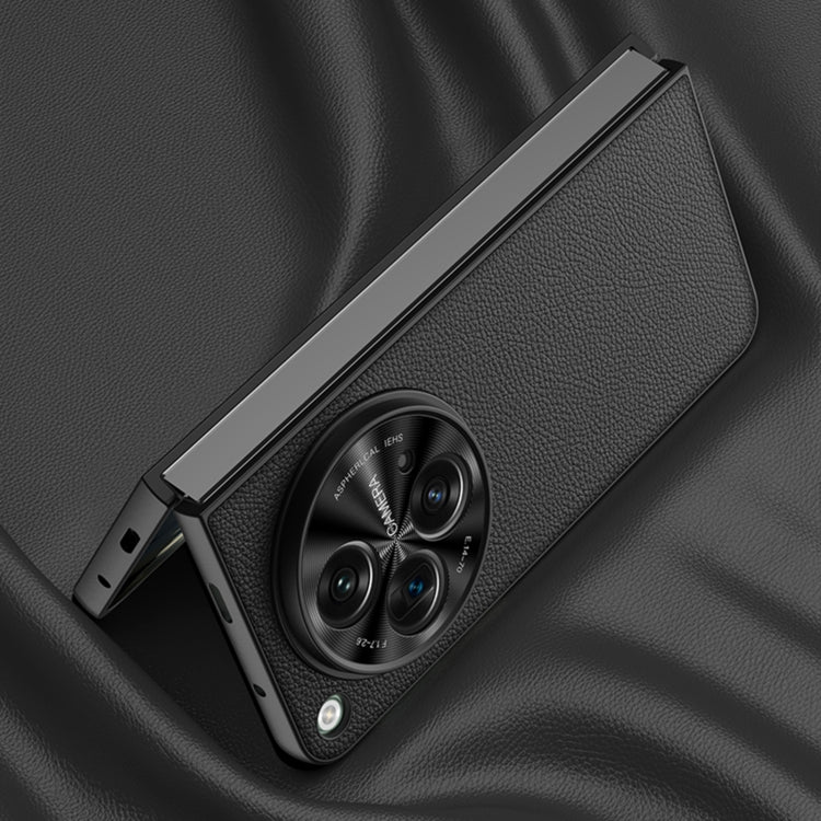 For OPPO Find N3 / OnePlus Open GKK Integrated Ultra-thin Plain Leather Phone Case(Gold) - free shipping - PMC TechLife - Order now!