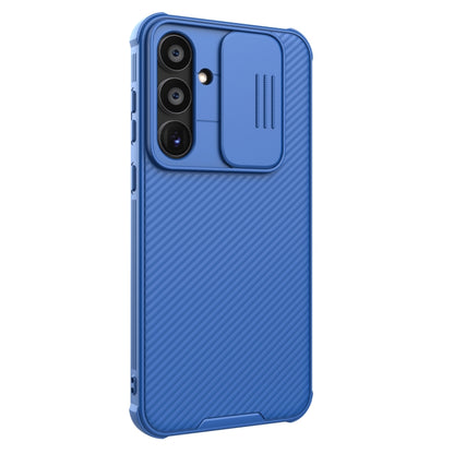 For Samsung Galaxy A55 NILLKIN Black Mirror Pro Series Camshield PC Phone Case(Blue) - Galaxy Phone Cases by NILLKIN | Online Shopping South Africa | PMC Jewellery