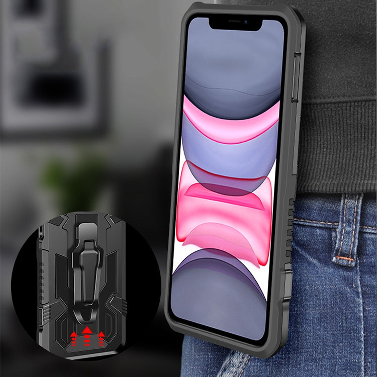 For iPhone 8 & 7 Machine Armor Warrior Shockproof PC + TPU Protective Case(Coffee) - More iPhone Cases by NILLKIN | Online Shopping South Africa | PMC TechLife