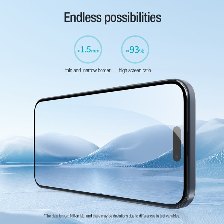 For iPhone 15 10pcs NILLKIN Chang Series Tempered Glass Protective Film - free shipping - PMC TechLife - Order now!