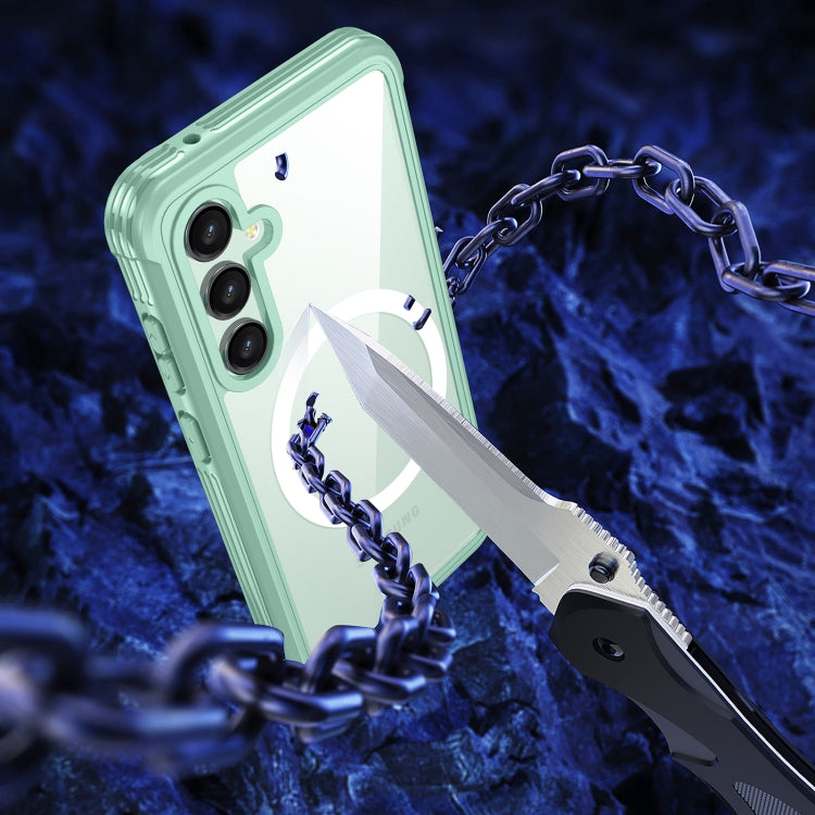 For Samsung Galaxy S23 FE 5G RedPepper Life Waterproof MagSafe Phone Case(Green) - free shipping - PMC TechLife - Order now!