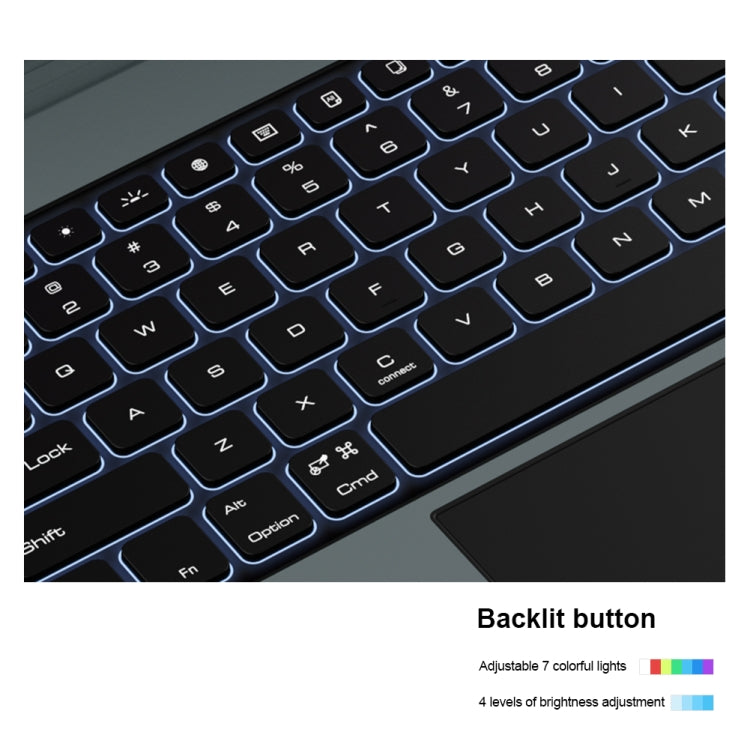 For iPad Pro 12.9 2020/2021/2022 Nillkin Backlit Version Bumper Link Keyboard Case - free shipping - PMC TechLife - Order now!