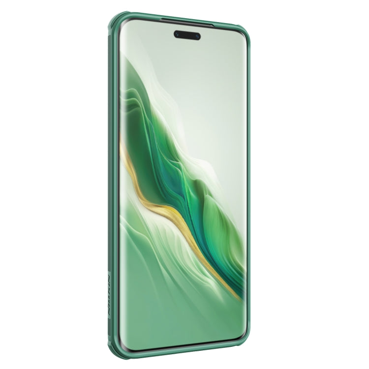 For Honor Magic6 Pro NILLKIN Black Mirror Pro Series Camshield PC Phone Case(Green) - Honor Cases by NILLKIN | Online Shopping South Africa | PMC Jewellery